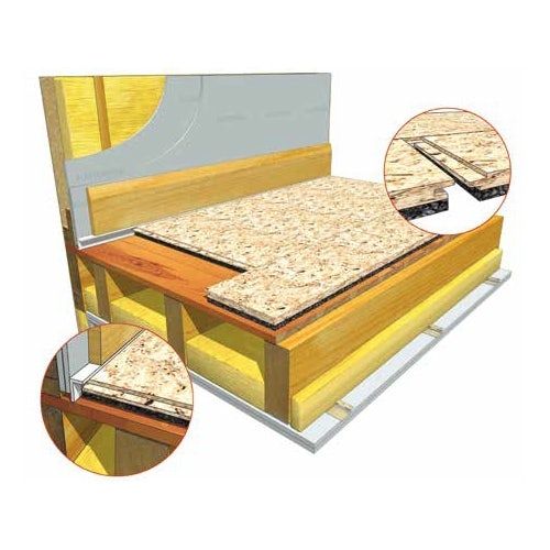 Product image for JCW Acoustic Deck 28 Insulation Board - 28mm x 600mm x 2400mm