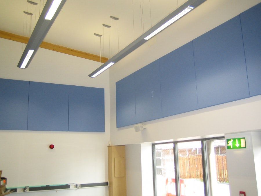 Product image for JCW Acoustic Reflecta Wall Panel & Velcro Fixing - 600 x 600 x 40mm