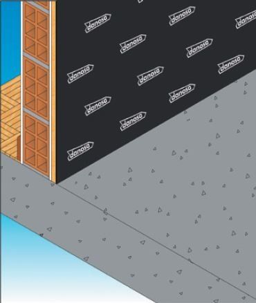 Product image for Danosa Acustidan 16/4 Multi-layer Membrane - 6m x 1m Roll