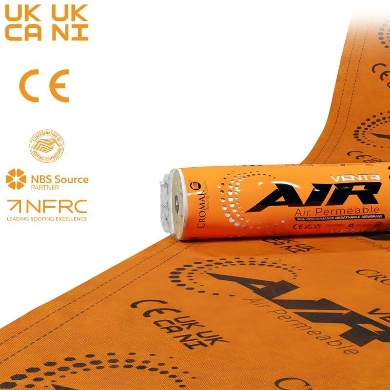 Product image for Cromar VENT3® Air Permable Breathable Membrane - 1m x 50m