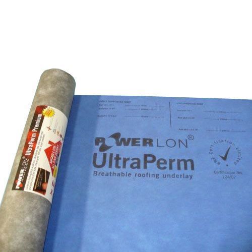 Image of Powerlon UltraPerm Premium Breather Membrane Roof Felt - 1.5m x 50m