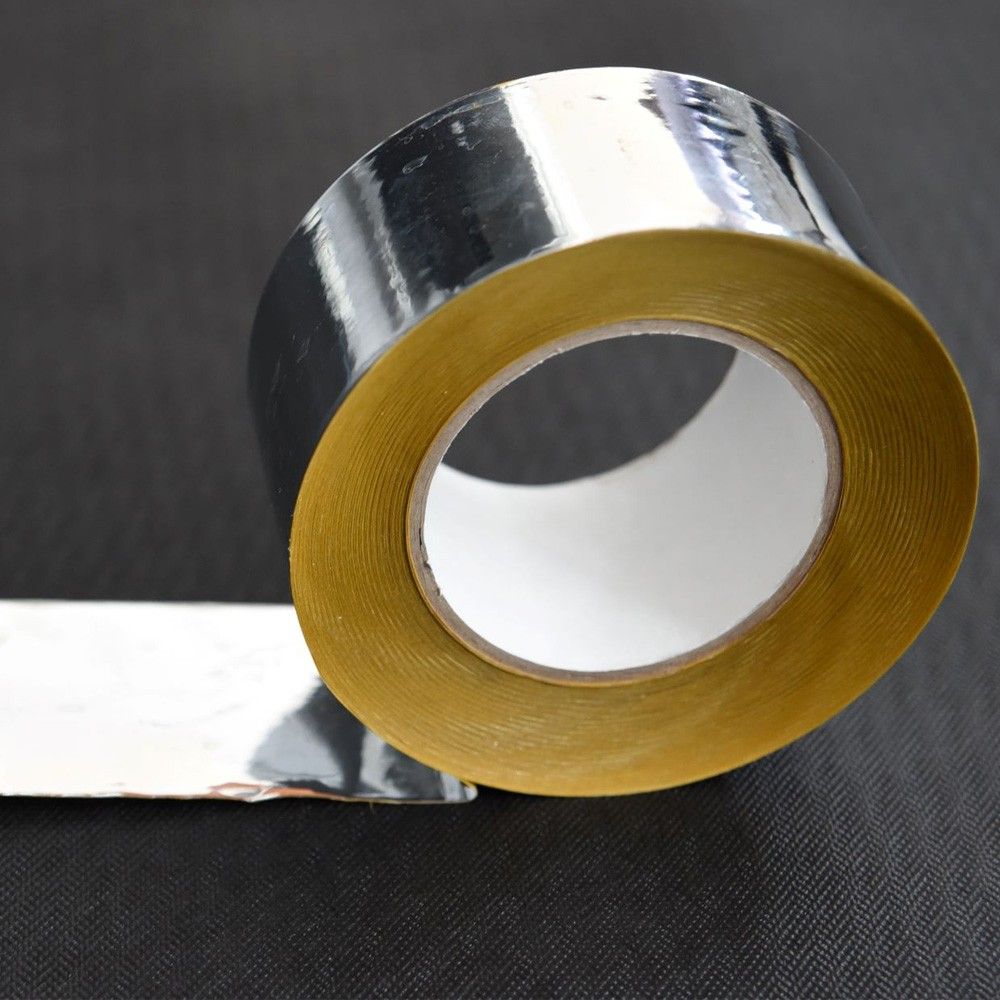 Product image for Novia Metalised BOPP Cold Weather Tape - 60mm x 50m