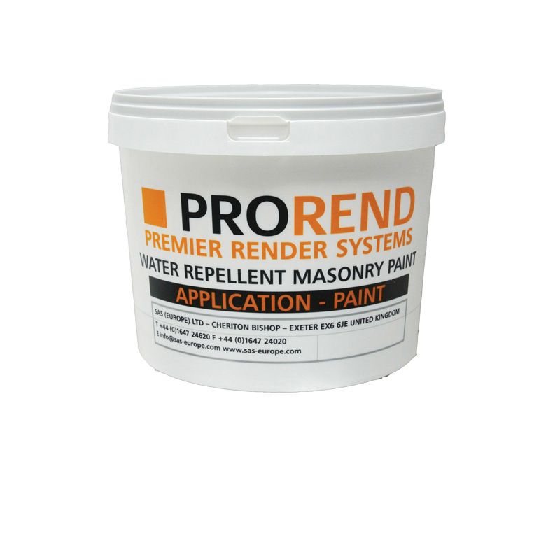 Product image for ProRend Water Repellent Masonry Paint - 10L
