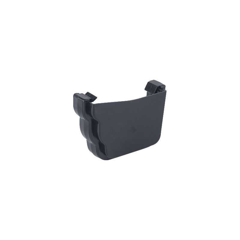 Product image for Brett Martin Plastic Guttering Ogee Prostyle External Stop End Anthracite Grey - RH