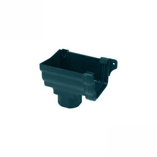 Product image for Cascade Cast Iron Style 106mm Prostyle Stopend Outlet L/H - Green