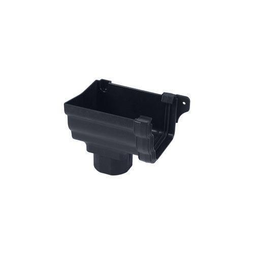 Product image for Cascade Cast Iron Style 106mm Prostyle Stopend Outlet L/H - Grey