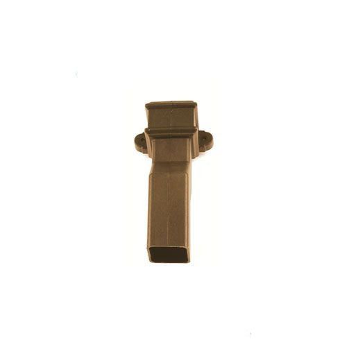 Product image for Cascade Cast Iron Style 50mm Plastic Plinth Offset With Lugs - Sand