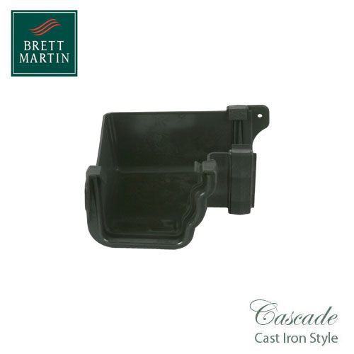 Product image for Cascade Cast Iron Style 106mm Prostyle Internal 90dg Angle - Black