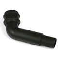 Image of Cascade Cast Iron Style Black 105mm Round 112.5 Deg Bend