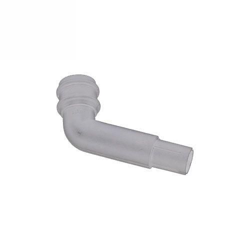 Product image for Cascade Cast Iron Style 68mm Plastic 112.5dg Spigot Offset Bend White