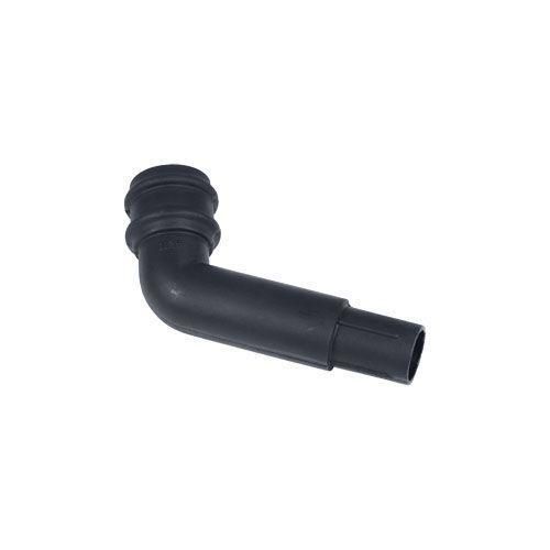 Product image for Cascade Cast Iron Style 68mm Plastic 112.5dg Spigot Offset Bend Grey