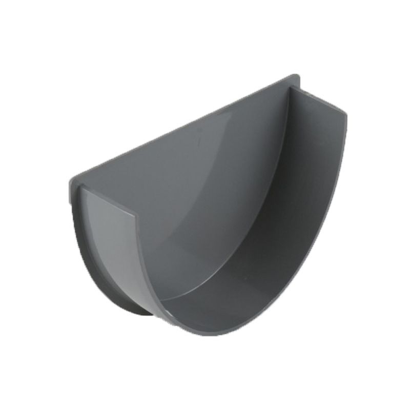 Image of Brett Martin Plastic Guttering Deepstyle High Capacity Internal Stopend 115mm Grey