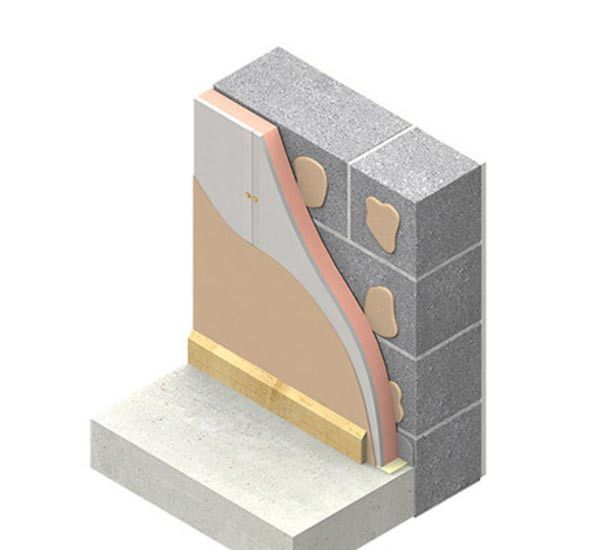 Product image for Kingspan Kooltherm K118 Insulated Plasterboard 2400mm x 1200mm x 52.5mm - Pack of 15