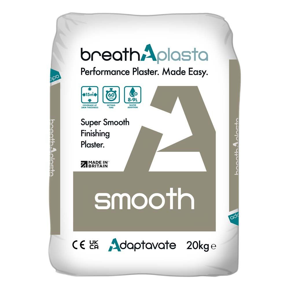 Image of Breathaplasta Smooth Finishing Plaster - 20kg