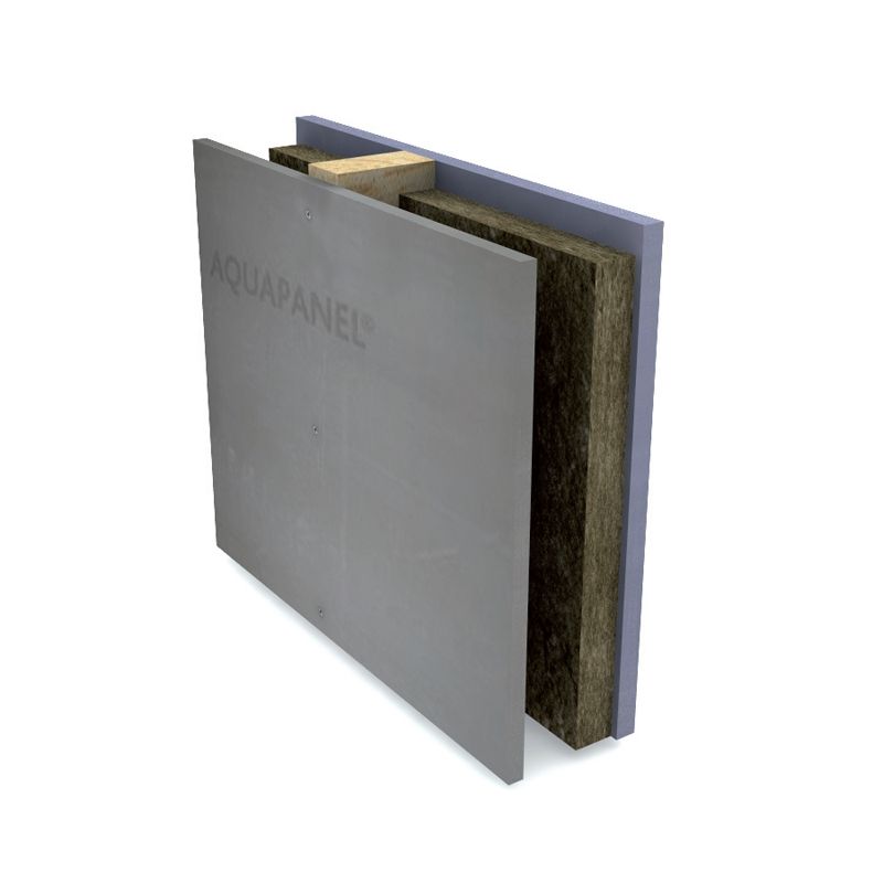 Product image for Knauf Aquapanel Interior Cement Backing Board - 2.4m x 900mm x 12.5mm