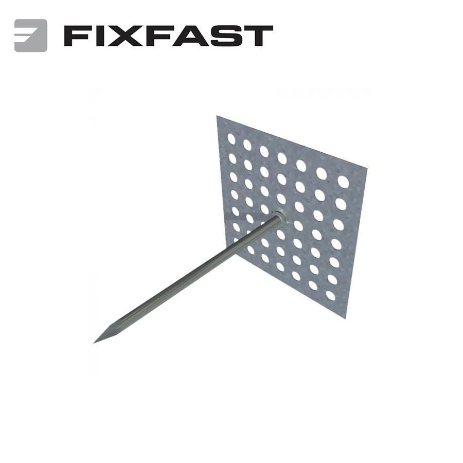 Product image for Fixfast Insulation Hangers with Perforated Base 110mm - Box of 500