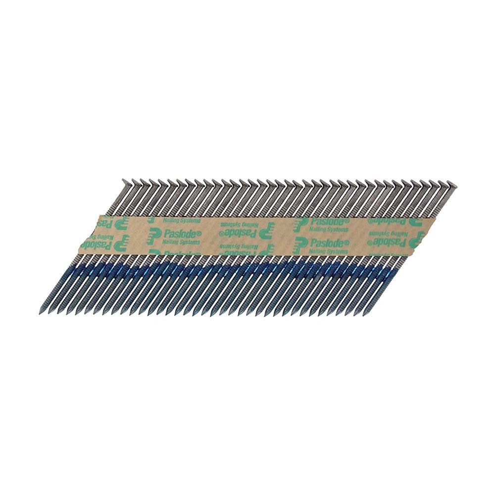 Image of Paslode Clipped Head Ring Shank Bright Nail with 2 CFC Fuel Cells Trade Pack 2200pcs - 3.1 x 75mm
