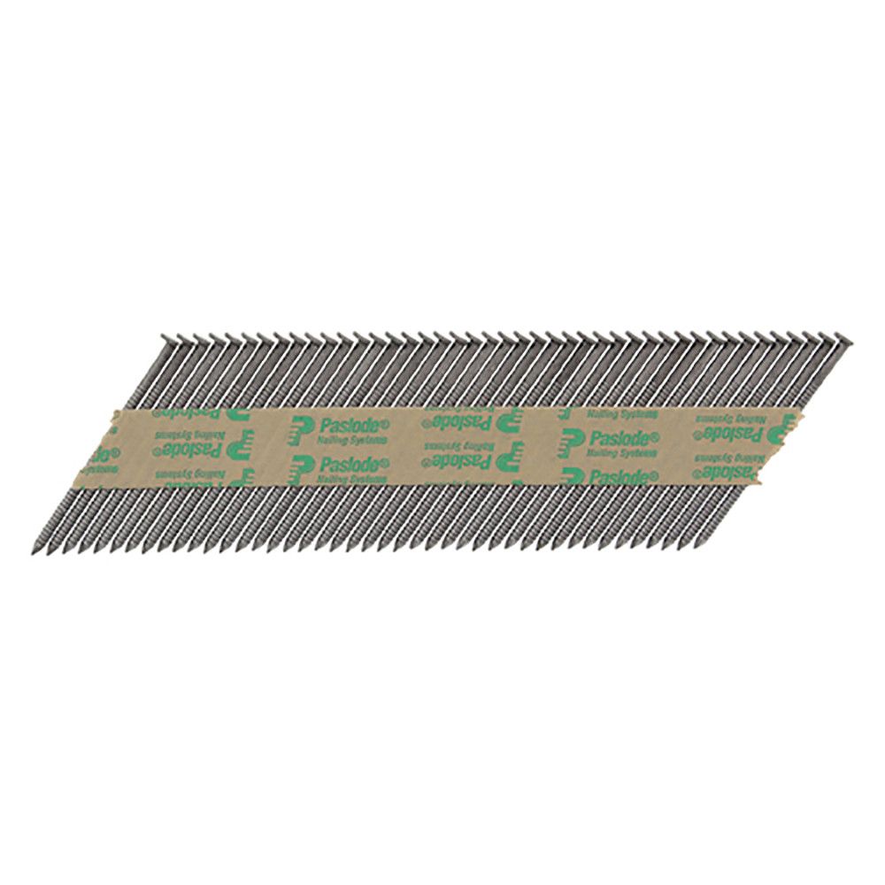 Image of Paslode Clipped Head Ring Shank Bright Nail with 3 CFC Fuel Cells Trade Pack 3300pcs - 2.8 x 63mm
