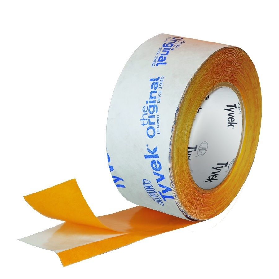 Product image for DuPont Tyvek Tape with Split Release Liner 60mm x 25m Roll
