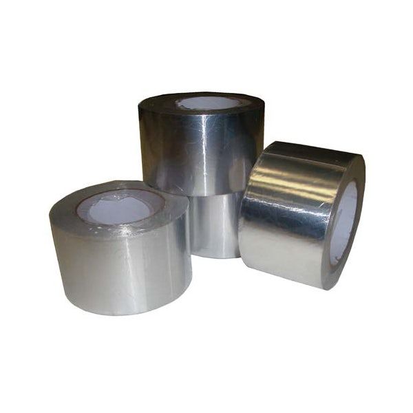 Product image for Novia Aluminium BS 476 Cold Weather Foil VCL Tape - 96mm x 45m Roll