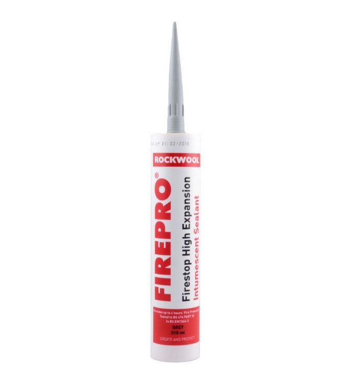 Product image for ROCKWOOL High Expansion Intumescent Sealant 310ml (box of 25)