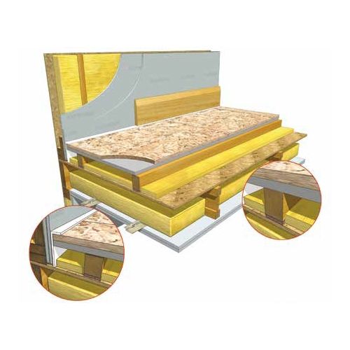Product image for JCW Acoustic Batten 80T for Timber Floors - 80mm x 42mm x 1.8m Length