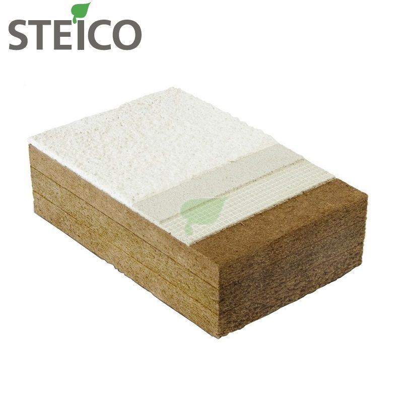 Product image for Steico Protect Dry Woodfibre Internal/External Render Board - 1325 x 600 x 80mm