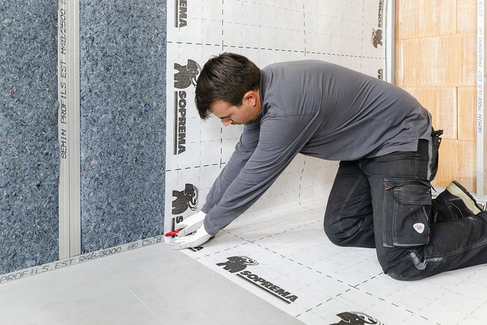 Image of Soprema Pavatextil P 80mm Cotton-Fibre Based Insulation Pack - 5.04m2