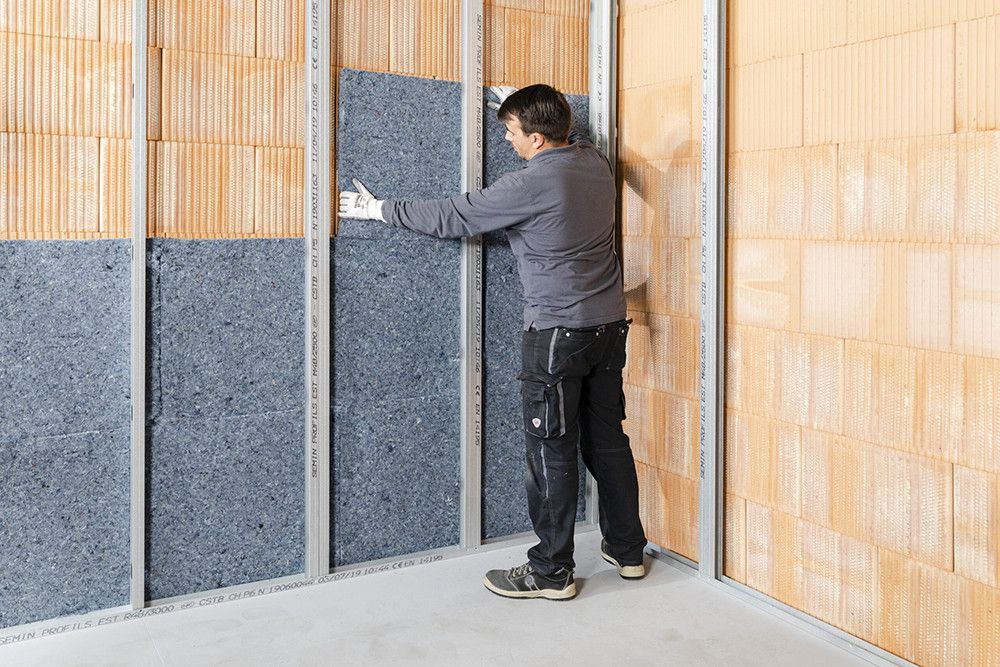 Product image for Soprema Pavatextil P 145mm Cotton-Fibre Based Insulation Pack - 2.88m2