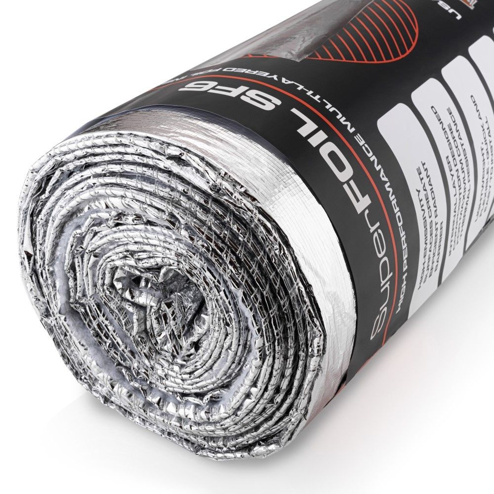 Image of Multi-layer Foil Insulation SF6 by SuperFOIL - 1.2m x 10m Roll