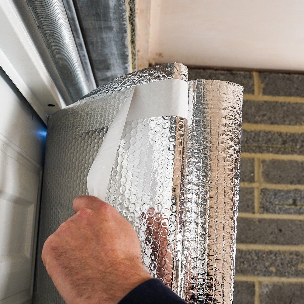 Product image for SuperFOIL Self-Adhesive Garage Door Insulation - 0.75m x 8m Roll