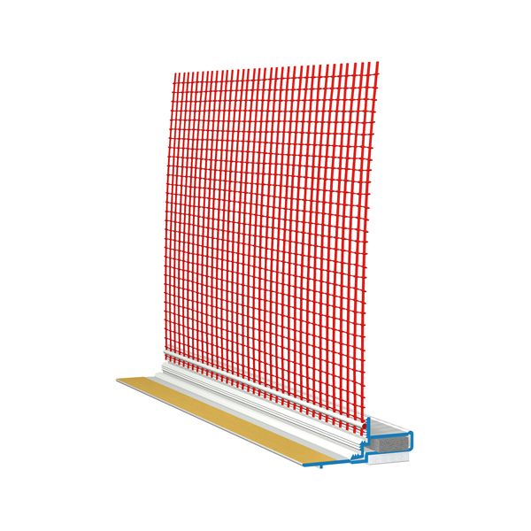 Image of Baumit Plastic Window Flexible Profile 125 x 2400mm 10 Pack