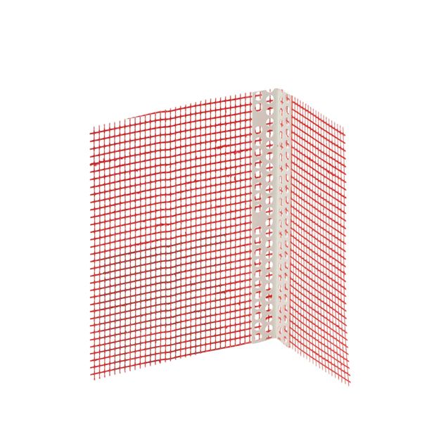Product image for Baumit PVC Corner Bead with Mesh 100 x 150 x 2500mm 50 Pack