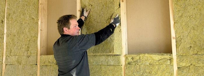 Product image for ROCKWOOL RWA45 Acoustic Insulation Slab 100mm - 2.88m2 Pack