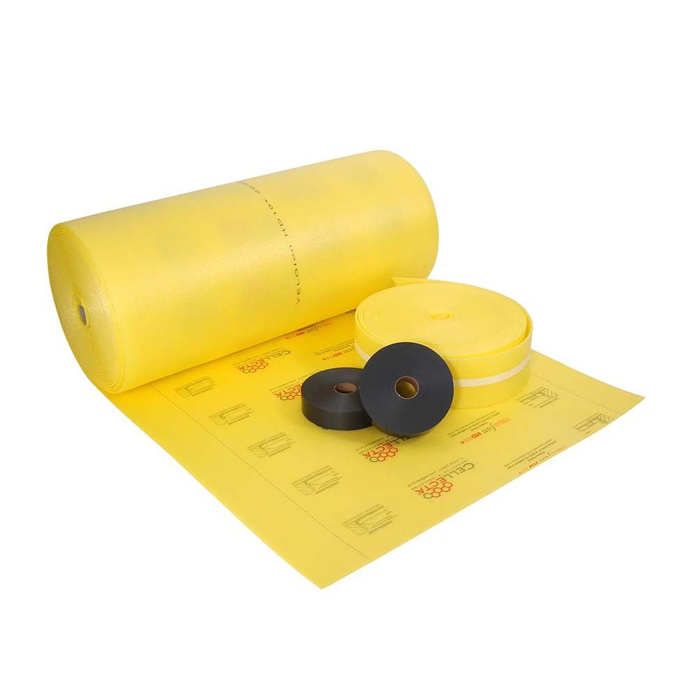 Product image for Cellecta YELOfon HD10+ Under Screed Resilient Layer - 50m2 System