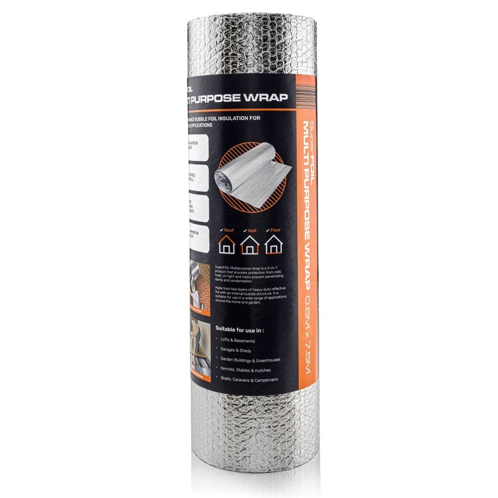 Product image for SuperFOIL 3mm Multipurpose Insulation - 600mm x 7500mm