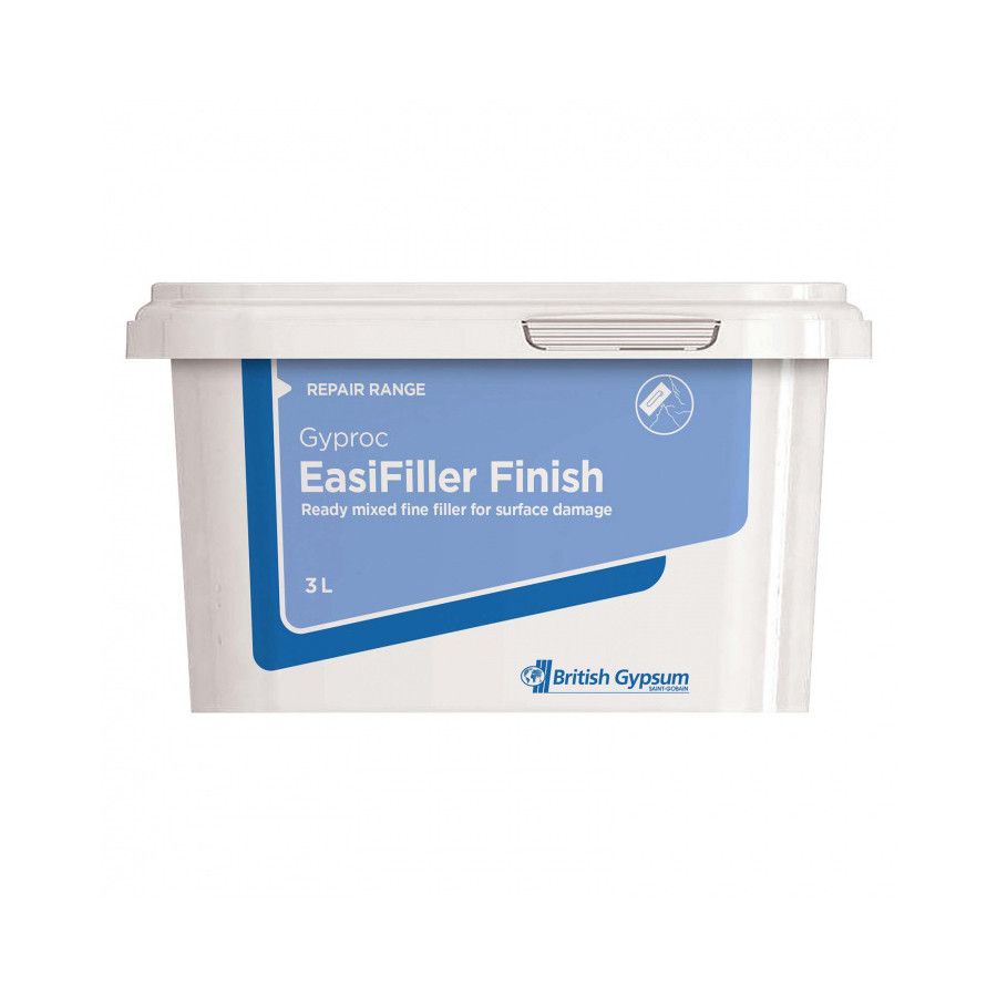 Product image for Gyproc EasiFiller Finish Ready Mixed Filler - 3L