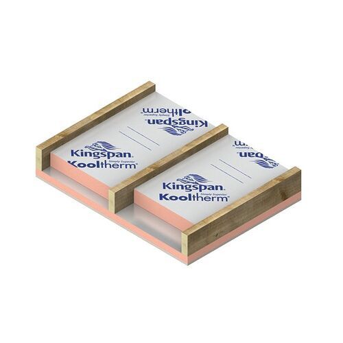 Product image for Kingspan Kooltherm K118 Insulated Plasterboard - 2.4m x 1.2m x 42.5mm - Pack of 18 Boards