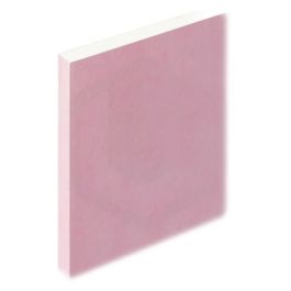 Product image for 12.5mm Knauf Fire Panel Plasterboard Square Edge - 2400mm X 1200mm