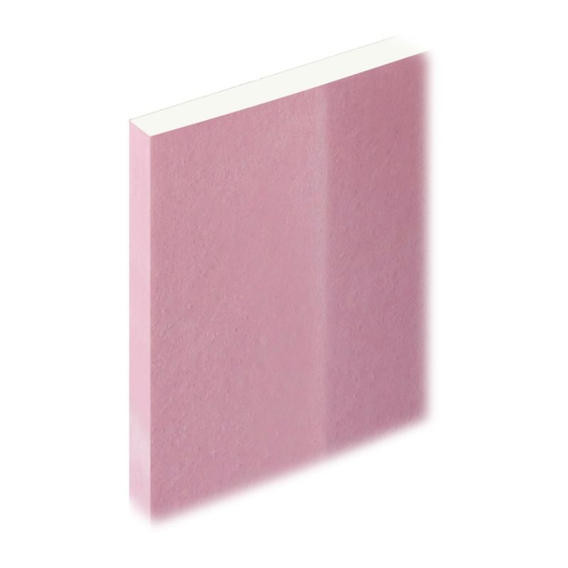 Product image for Knauf Plasterboard Square Edge Fire Panel - 2.4m x 1.2m x 12.5mm