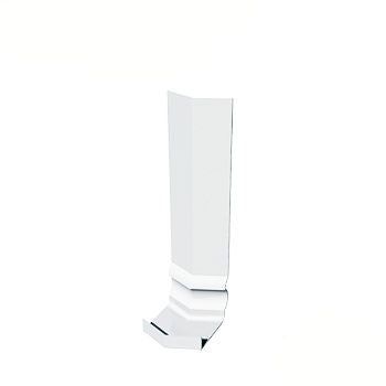 Product image for uPVC Ogee Fascia Board Internal Corner 135d - 300mm White