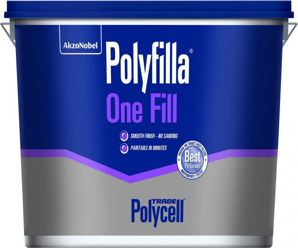 Product image for Polycell Trade Polyfilla One Fill 4ltr