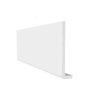 Product image for uPVC 200mm Fascia Board (10mm Cappit Square Edged) 5m - White