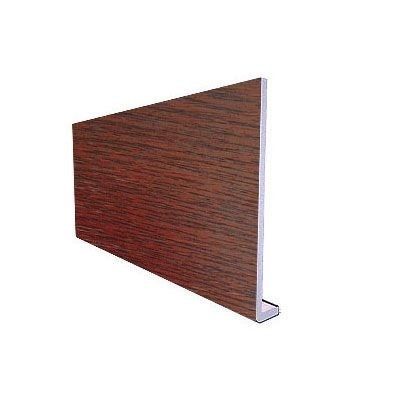 Product image for uPVC 150mm Fascia Board (10mm Cappit Square Edged) 5m - Rosewood