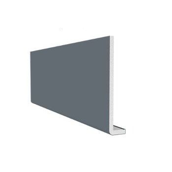 Product image for uPVC 225mm Fascia Board (10mm Cappit Square Edged) 5m - Dark Grey