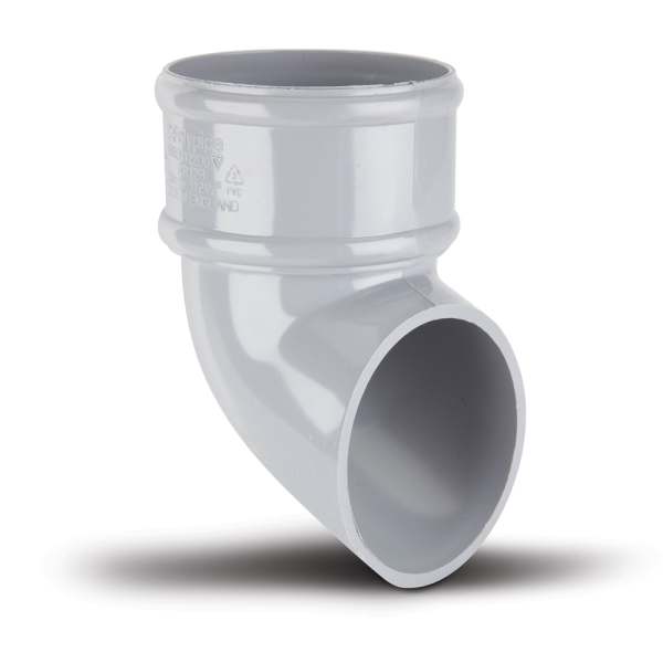 Product image for Round Downpipe Shoe Grey 68mm