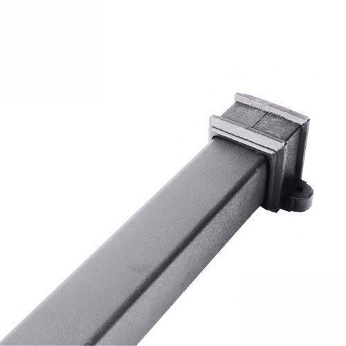 Product image for Cascade Cast Iron Style 65mm x 1.8m Socketed Pipe With Lugs - Grey