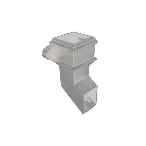Product image for Cascade Cast Iron Style 65mm Anti-Splash Shoe With Lugs - White