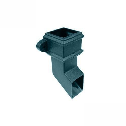 Product image for Cascade Cast Iron Style 65mm Anti-Splash Shoe With Lugs - Green