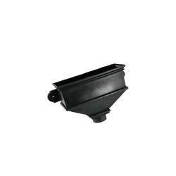 Product image for Cascade Cast Iron Style 65mm & 68mm Long Undated Hopper (White)